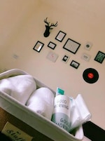 Double Room, 1 Double Bed | Bathroom | Shower, free toiletries, hair dryer, slippers