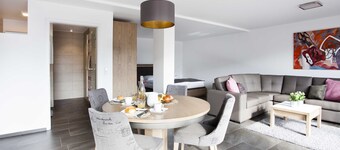 Modern apartment with sophisticated equipment