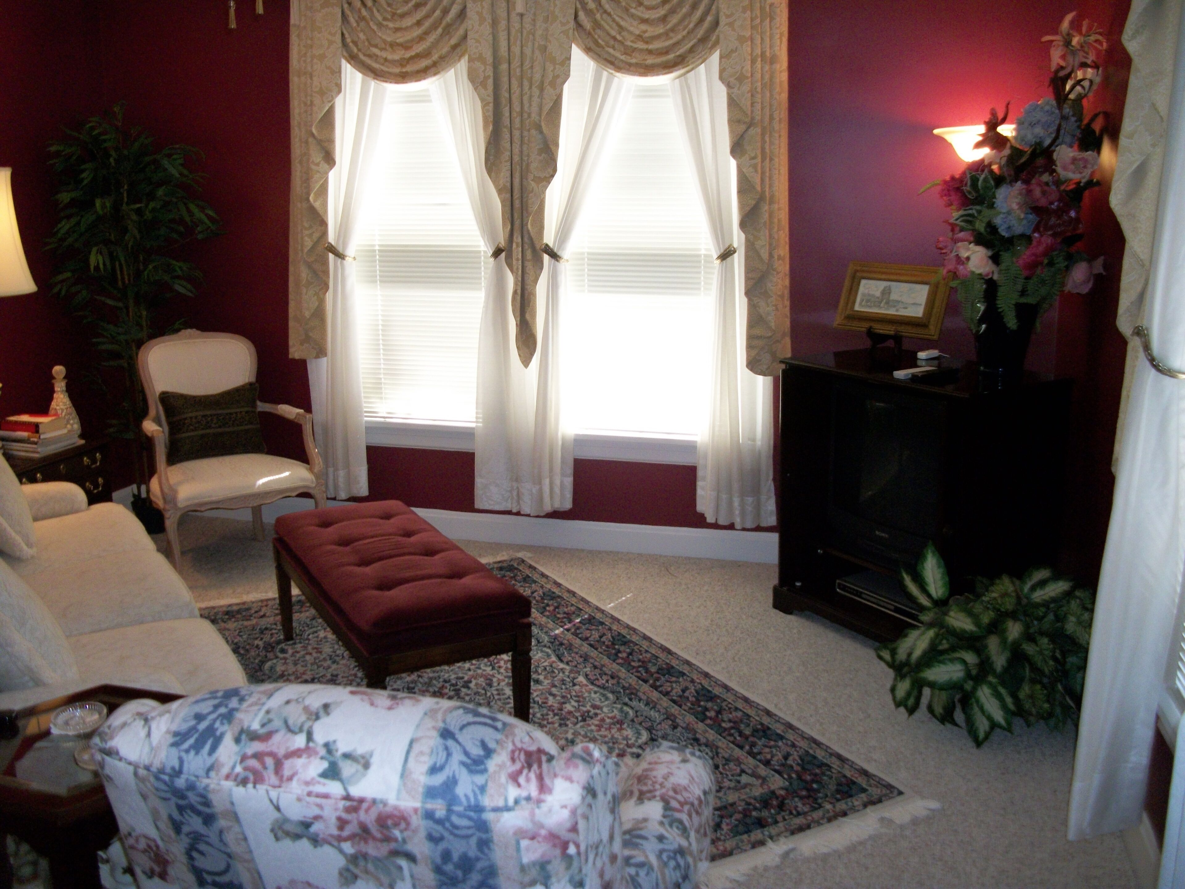 Five room private suite designed and appointed for your comfort.