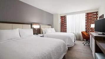 Coffres-forts dans les chambres, bureau, rideaux occultants