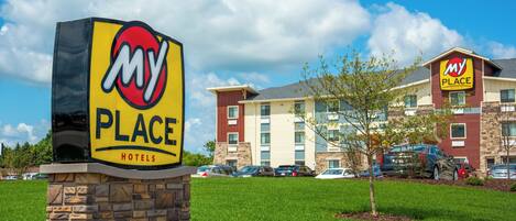 Overnatningsstedets facade