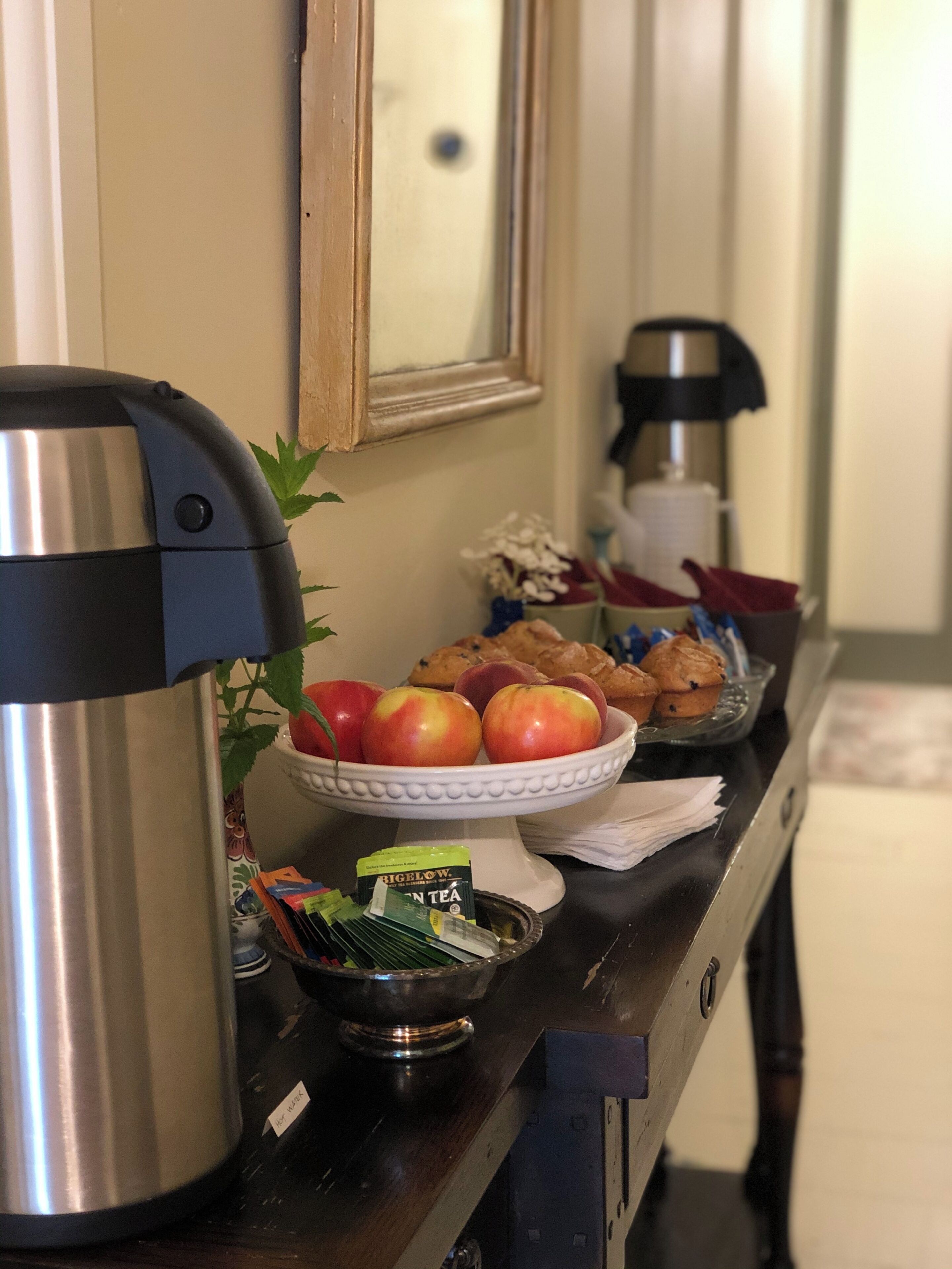 Breakfast area