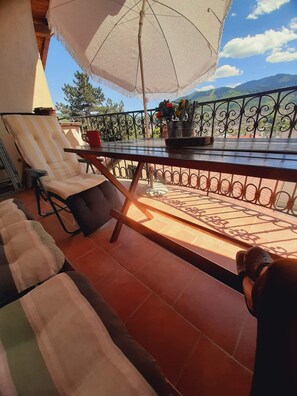 Terrace/patio - Beautiful apartment in center Sarajevo (Sarajevo)