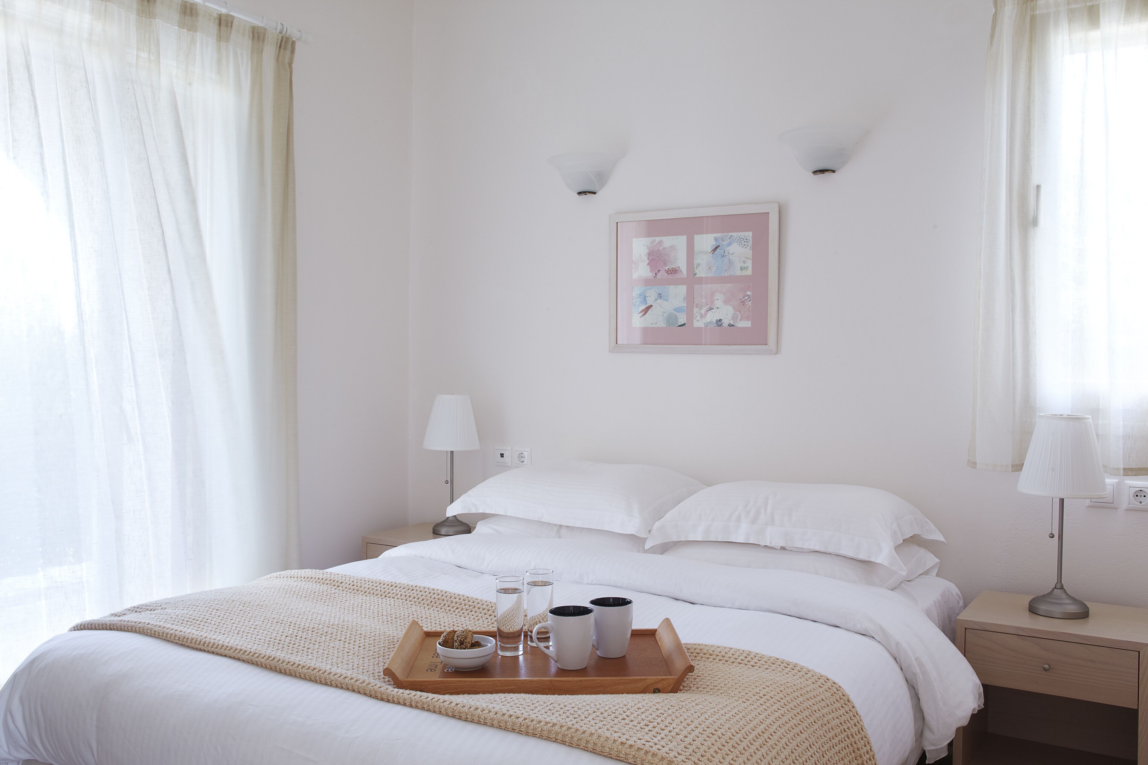 1 soverom, safe på rommet, skrivebord og strykejern/-brett