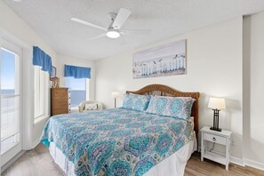 2 bedrooms, iron/ironing board, free Internet, bed sheets