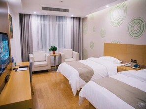 Twin Room - GreenTree Inn Jinan Jiyang Bus Station Express Hotel (Jinan)