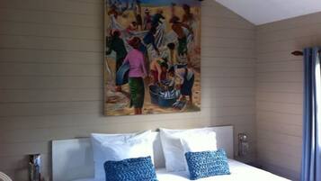 1 chambre, fer et planche à repasser, Wi-Fi, draps fournis