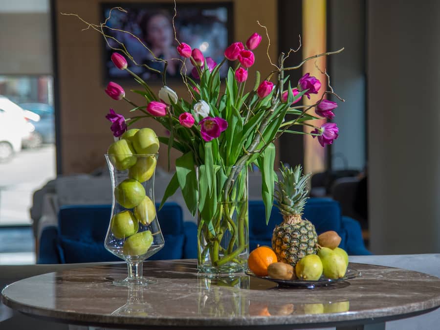 Sala de estar en el lobby