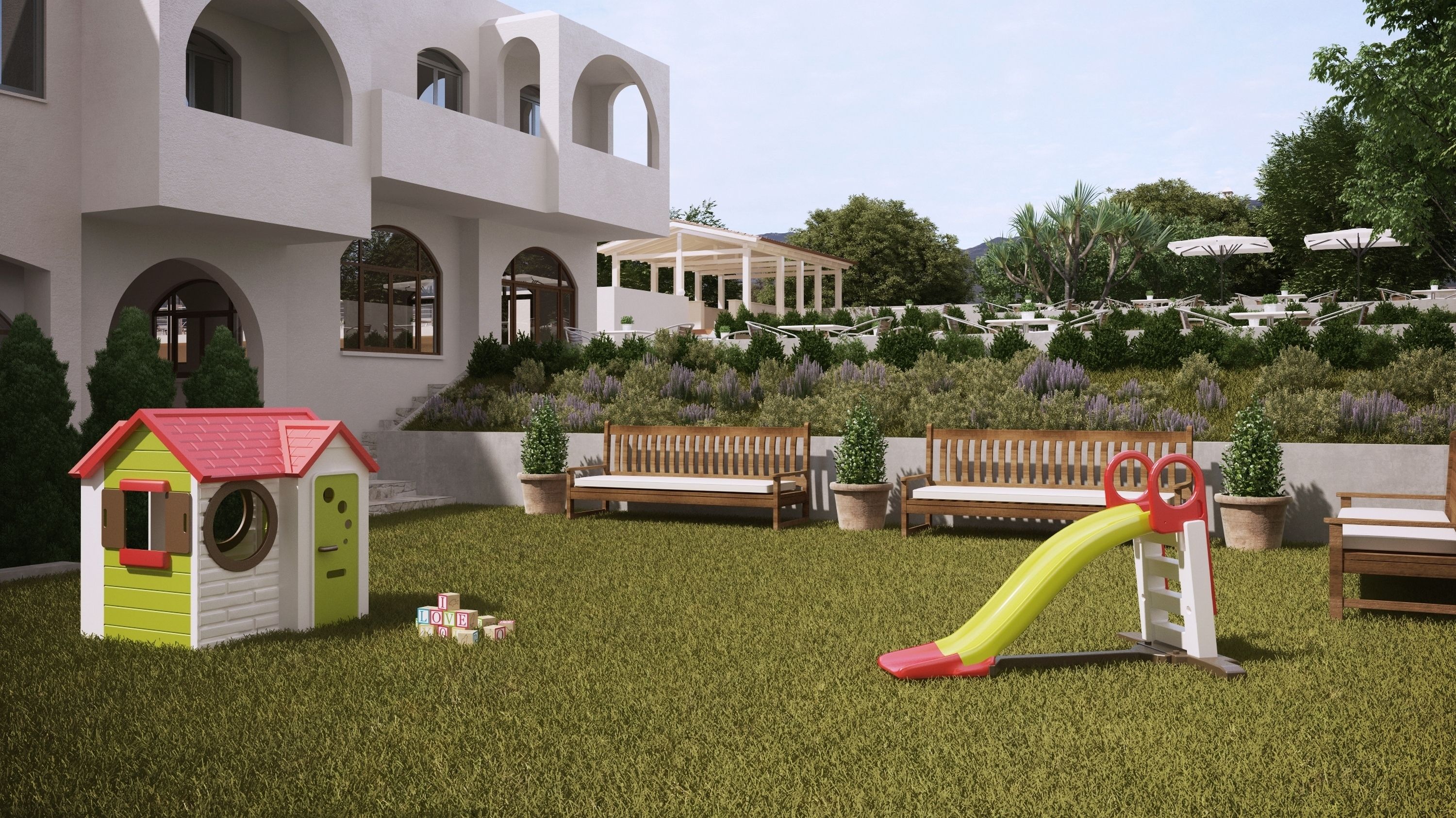 children’s play area – outdoor