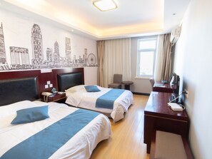 Superior Twin Room | In-room safe, free WiFi - GreenTree Inn Tianjin Hebei District Beining Park Hotel (Tianjin)