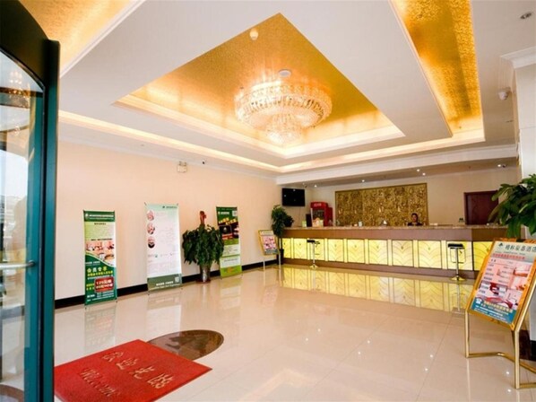 Lobby - GreenTree Inn TianJin Jinnan District Xiaozhan Training Park Express Hotel (Tianjin)