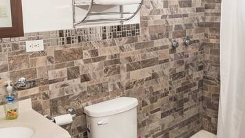 Standard House, 2 Bedrooms, Non Smoking | Bathroom | Shower, rainfall showerhead, free toiletries, hair dryer