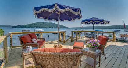 Lazy Loon Cottage is a Charming KEUKA LAKE cottage with amazing views!