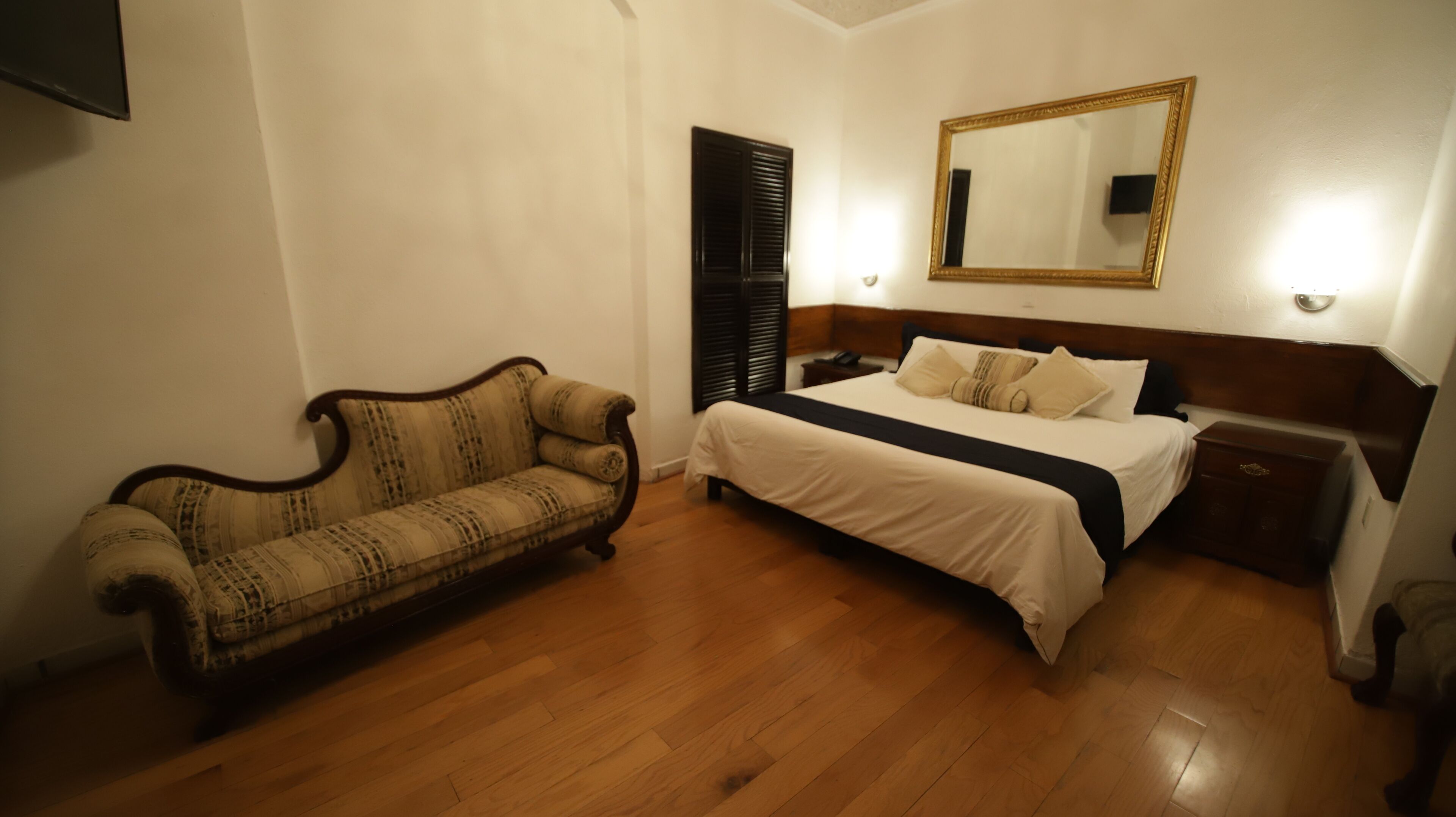 desk, blackout curtains, iron/ironing board, free wifi