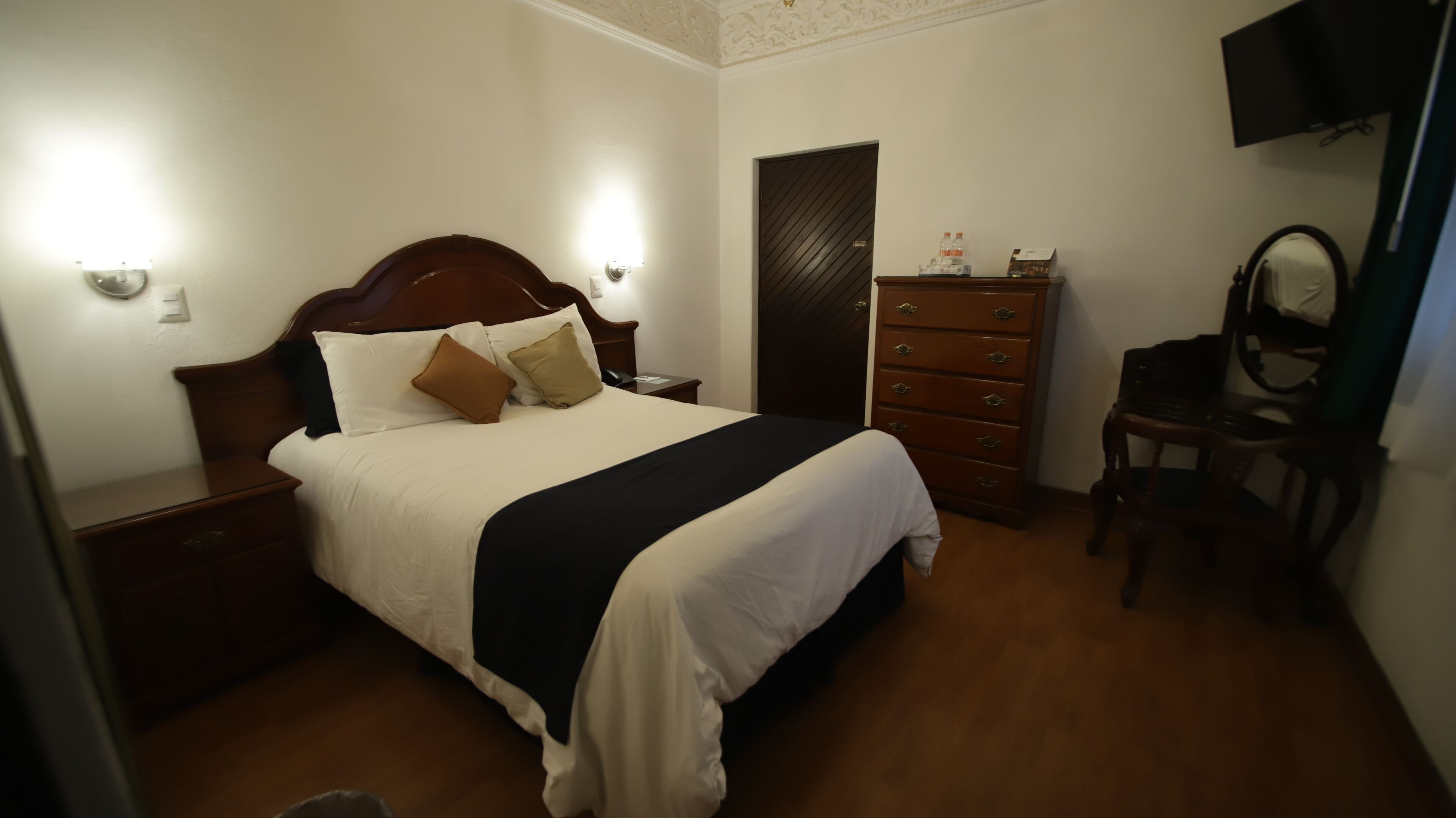 desk, blackout curtains, iron/ironing board, free wifi