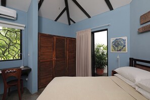 Deluxe Villa, Multiple Beds, Partial Ocean View | In-room safe, individually decorated, individually furnished, desk - Casa Frangipani (Cóbano)