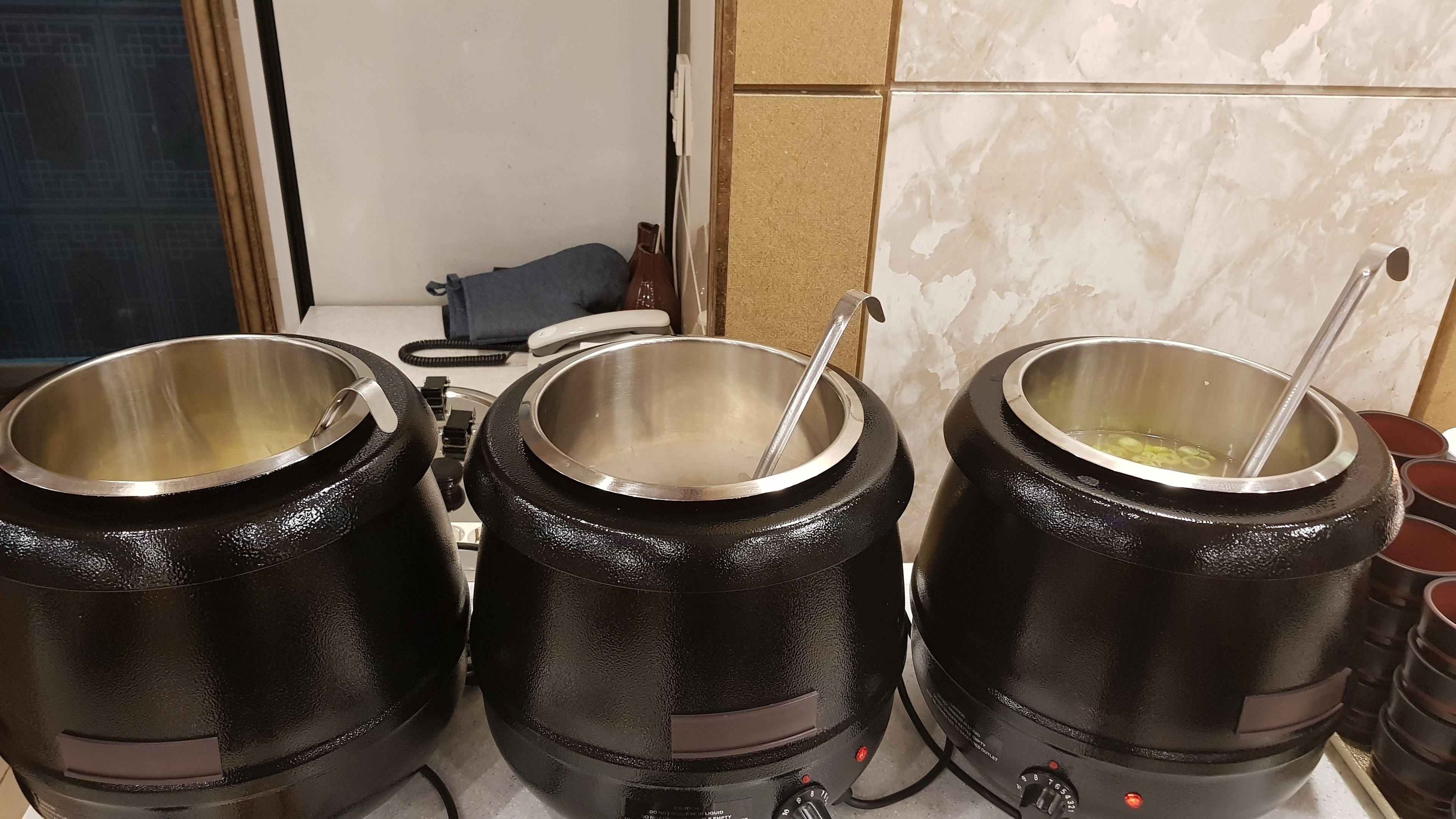 daily buffet breakfast (krw 12000 per person)