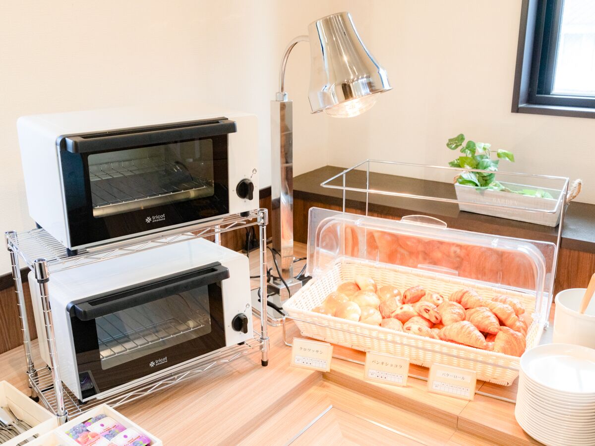 每日供應吃到飽早餐 (每人 JPY1100)