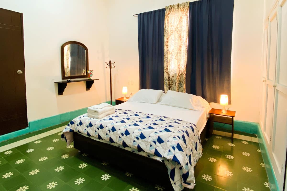 Exclusive Double Room, Private Bathroom, Garden Area | Minibar, iron/ironing board, free WiFi, bed sheets