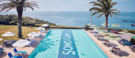 Indoor pool, seasonal outdoor pool