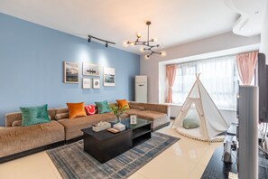 Basic-Apartment, 3 Schlafzimmer, Nichtraucher | Zimmerausstattung