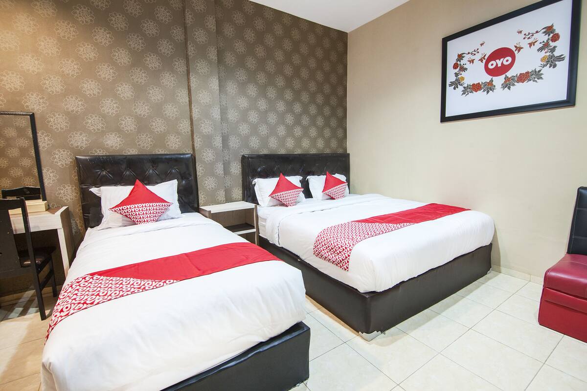 Free WiFi, bed sheets