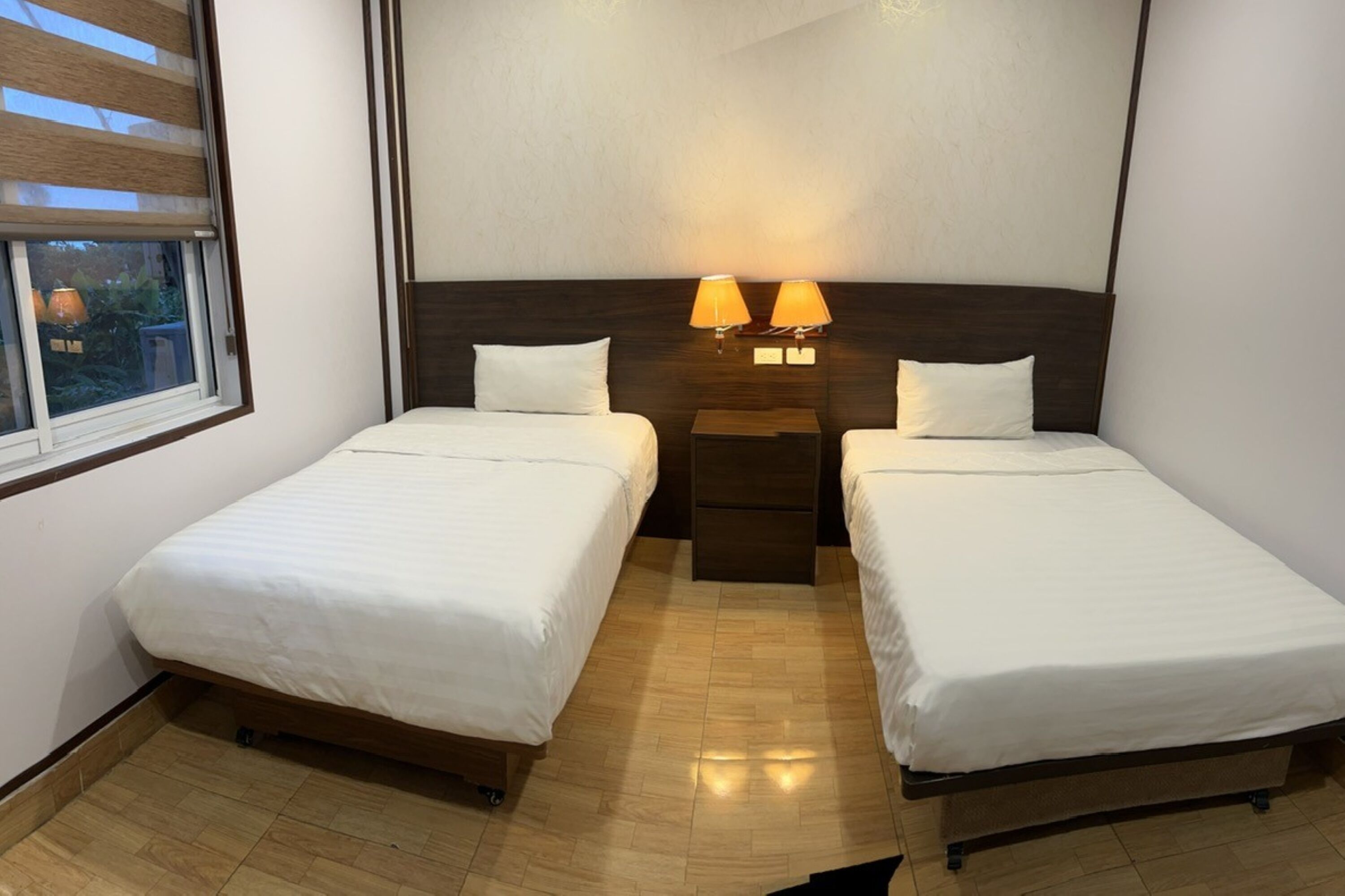 Deluxe Twin Room, City View | Soundproofing, free WiFi, bed sheets