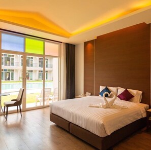 Deluxe King Pool View | Quang cảnh từ phòng