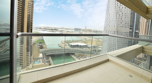 Departamento, 3 habitaciones, vista al mar | Vista del balcón