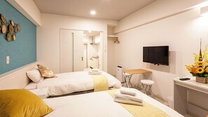 Twin Room | Free WiFi, bed sheets