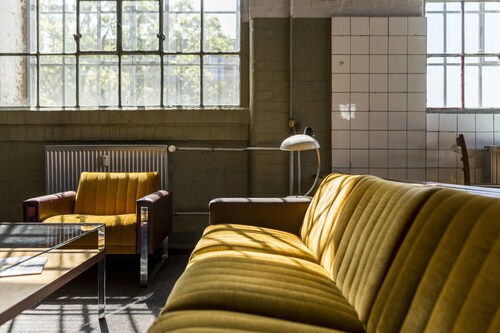 116 m² large loft in the industrial style, in the middle of the Leipzig Cotton Mill