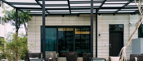 Overnatningsstedets område