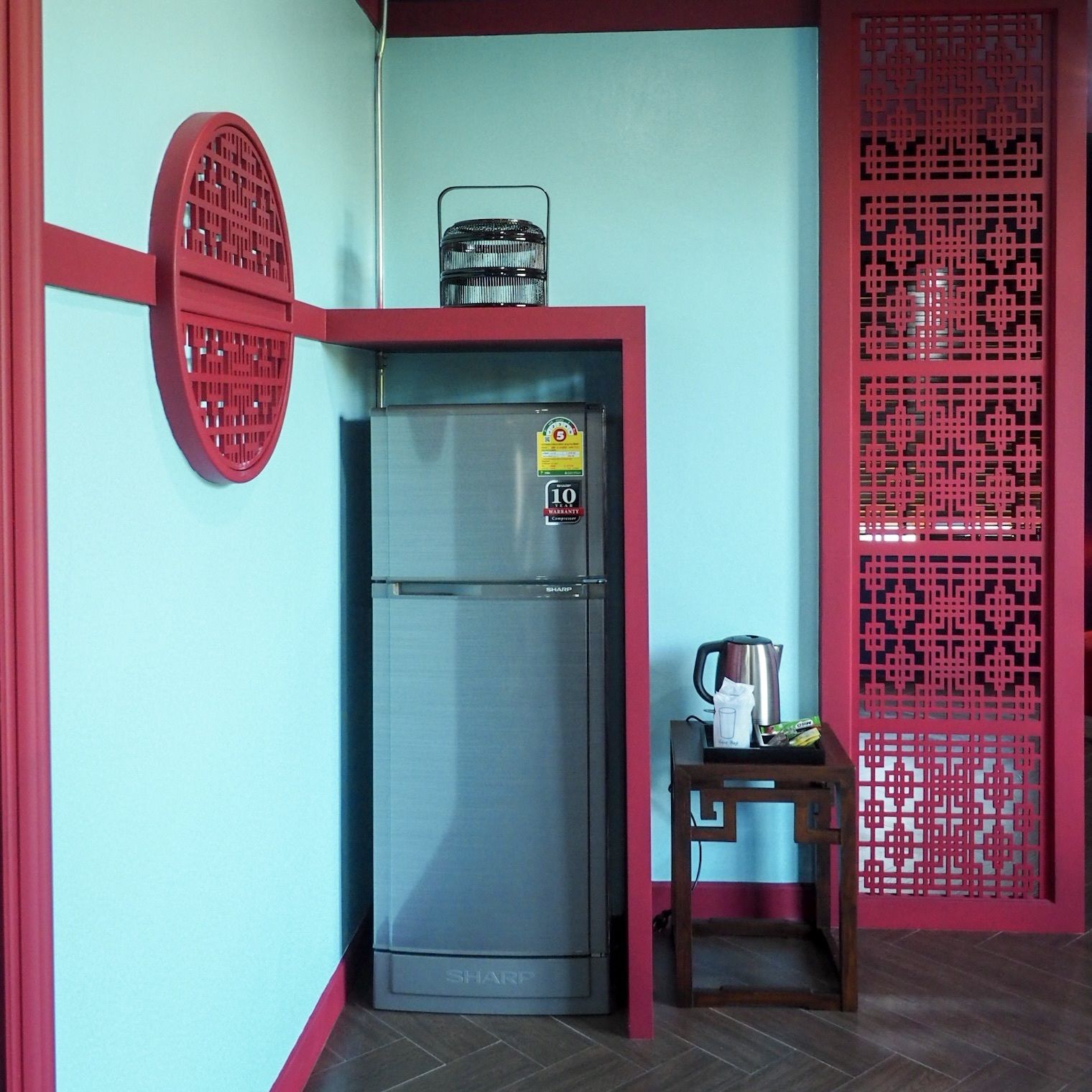 basic twin room, 2 single beds, city view | room amenity