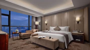 Minibar, in-room safe, blackout curtains, soundproofing