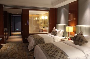 Minibar, in-room safe, blackout drapes, soundproofing