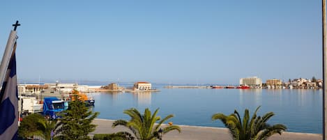 Dubbelrum - utsikt mot hamnen | Terrass/Patio