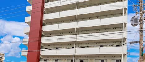 Fassade der Unterkunft