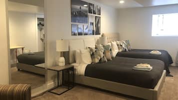 3 habitaciones, tabla de planchar con plancha y wifi gratis