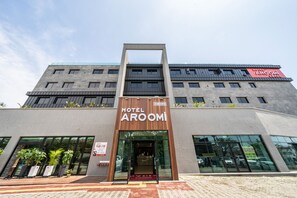 Fassade der Unterkunft