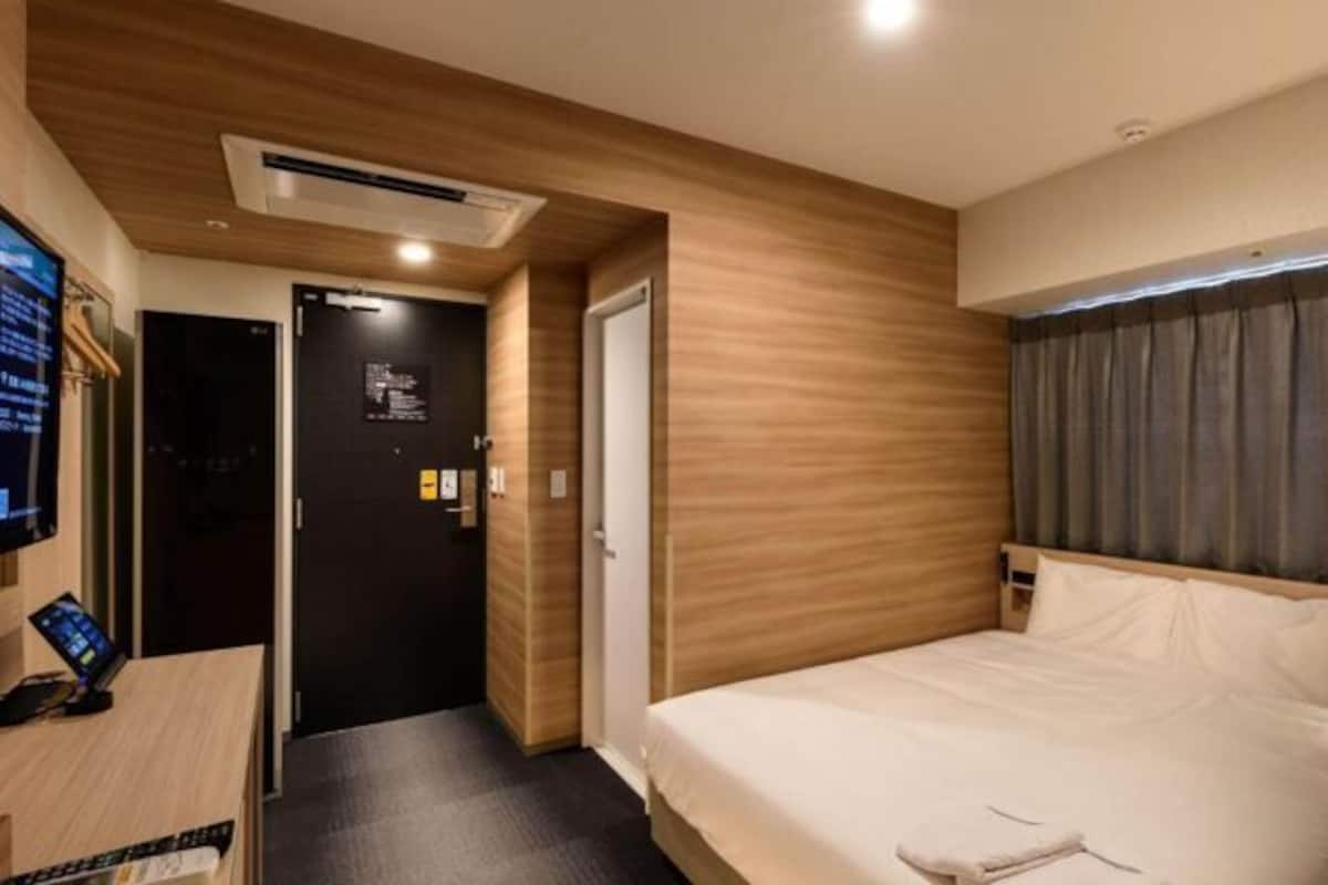 1 habitación, caja de seguridad en la habitación y cortinas blackout