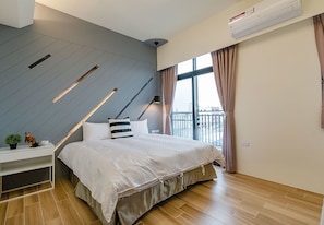 Double Room, Balcony | Individually decorated, individually furnished, desk, free WiFi - Xiao Tian Di Homestay (Taitung)