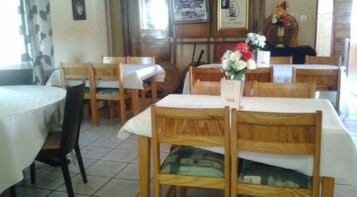 Daily continental breakfast (BWP 60 per person)