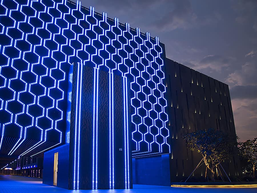 Borne des arrivées/des départs