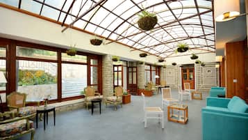Lobby sitting area