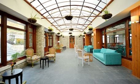 Sala de estar en el lobby