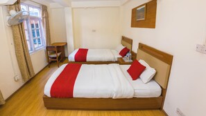 Deluxe Twin Room, 2 Twin Beds | In-room safe, desk, soundproofing, free WiFi - Durbar Guest House (Lalitpur)