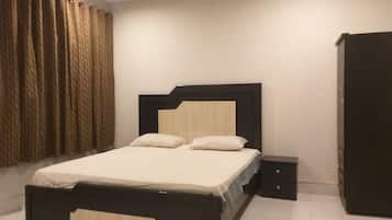 Premium bedding, memory-foam beds, soundproofing, free WiFi