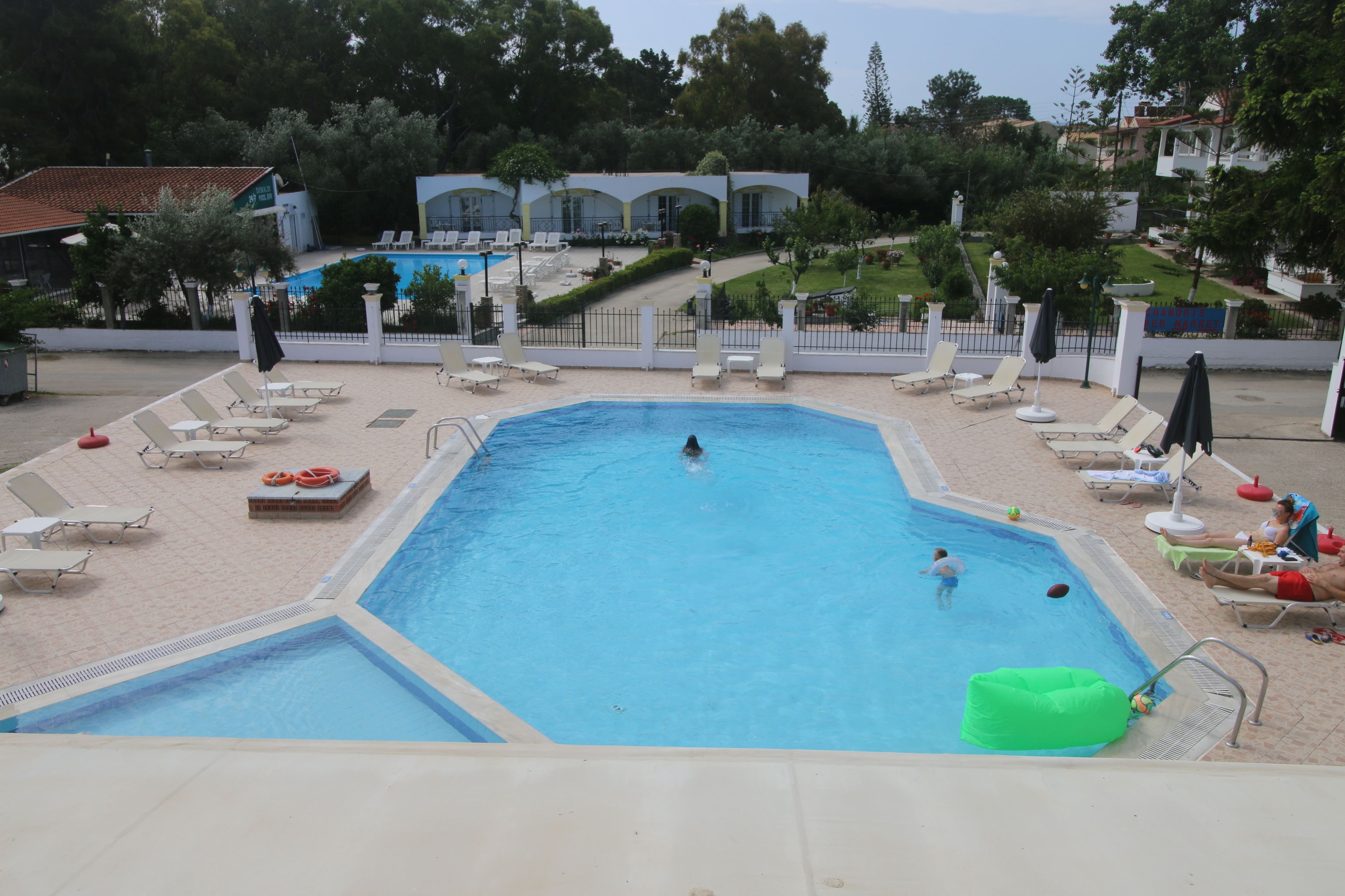 Basic Studio, 3 Twin Beds, Smoking, Sea View | View from room