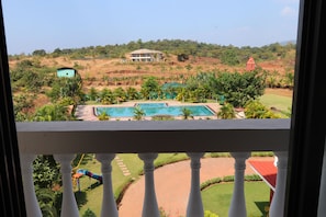 Executive Suite, 1 Queen Bed, Pool View | View from room