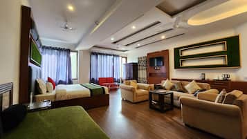 Soundproofing, iron/ironing board, rollaway beds, free WiFi